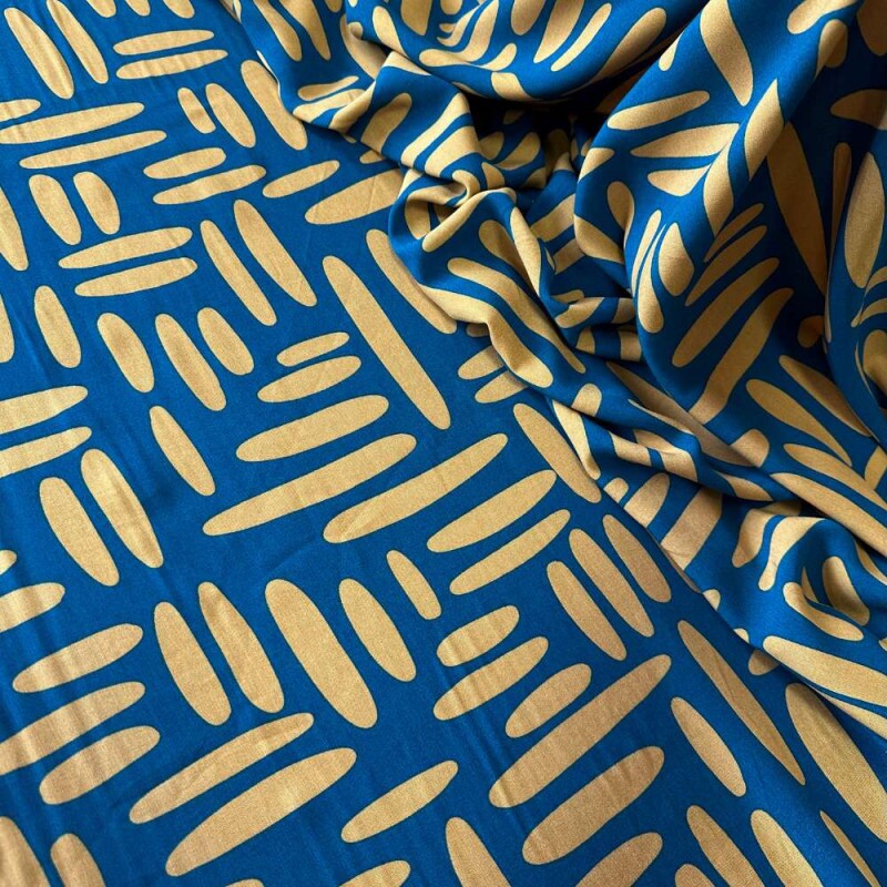  Tecido Estampado 100% Viscose  - 48