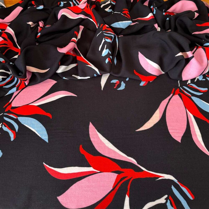  Tecido Estampado 100% Viscose  - 58