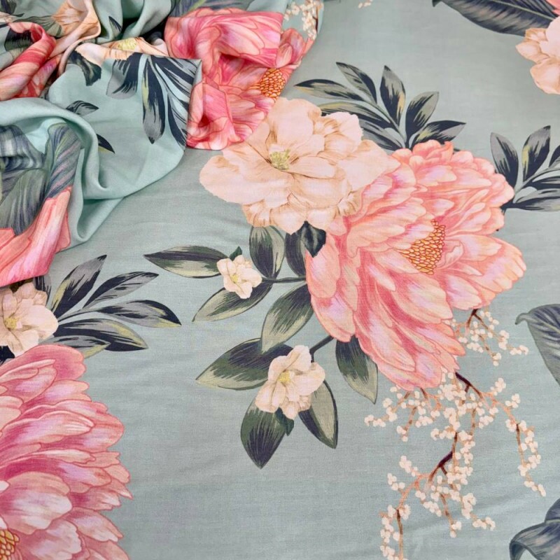  Tecido Estampado 100% Viscose  - 66