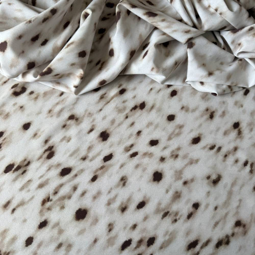 Tecido Estampado Viscoseda - Animal Print Bambi