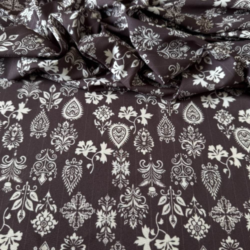 Tecido Estampado Viscoseda - Arabesco Paisley