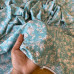 Tecido Estampado Viscoseda Floral Liberty Azul Claro