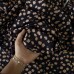 Tecido Estampado Viscoseda Floral Liberty Preto