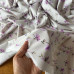 Tecido Estampado Viscoseda Flores Lavanda