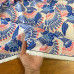 Tecido Estampado Viscoseda Tucanos Azuis Verão Tecido Estampado Viscoseda Tucanos Azuis Verão