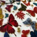 Tecido Estampado Viscoseda 3D borboletas