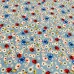 Tecido Estampado Viscoseda floral liberty azul claro - Atacado