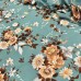 Tecido Estampado Viscoseda floral marrom - Atacado