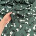 Tecido Estampado Viscoseda floral verde militar - Atacado