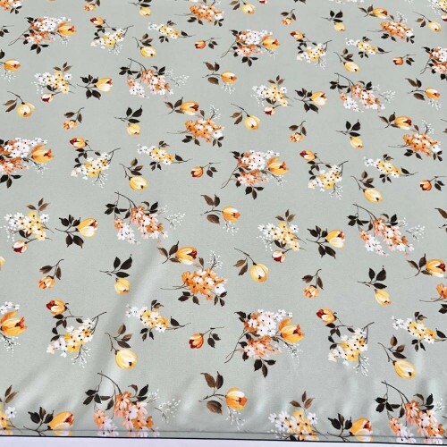 Tecido Estampado Viscoseda floral liberty 3 - Atacado