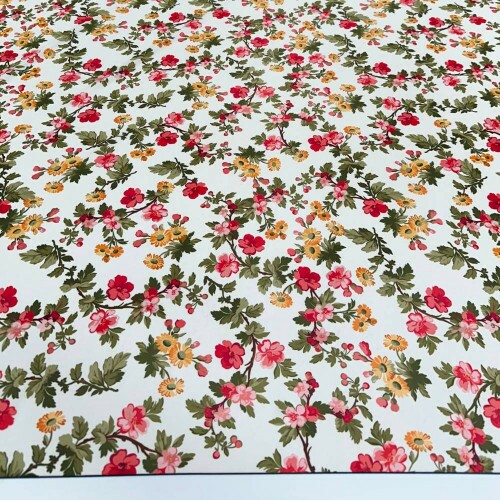Tecido Estampado Viscoseda floral colors 2 - Atacado