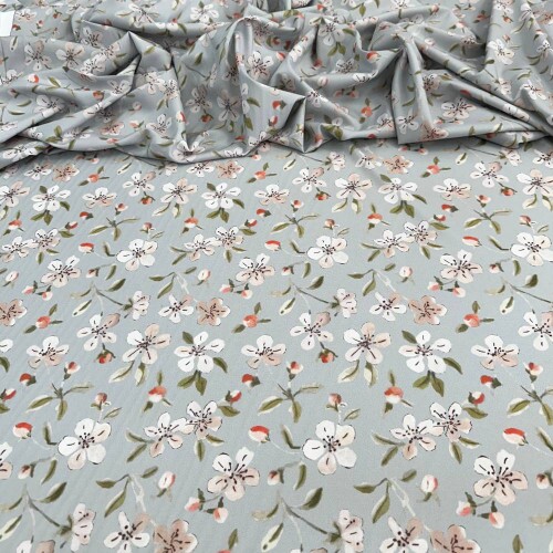 Tecido Estampado Viscoseda floral 3 - Atacado