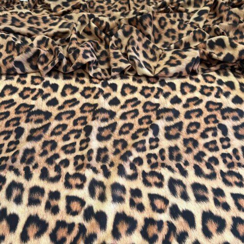 Tecido Estampado Viscoseda Animal print 3 - Atacado