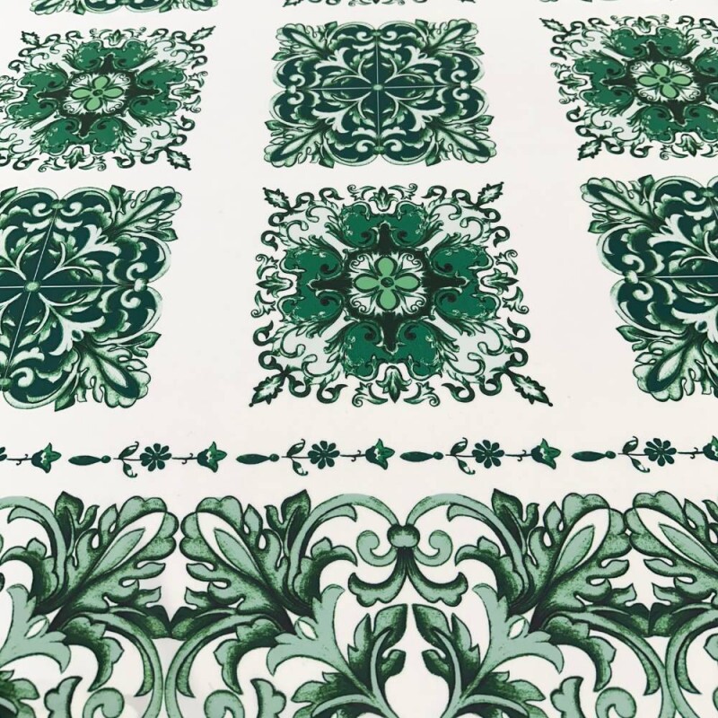 Tecido Estampado Crepe Evolve 259