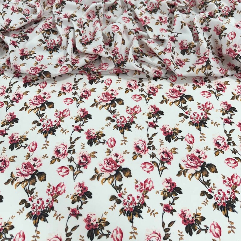 Tecido Estampado Viscoseda 399 - Atacado