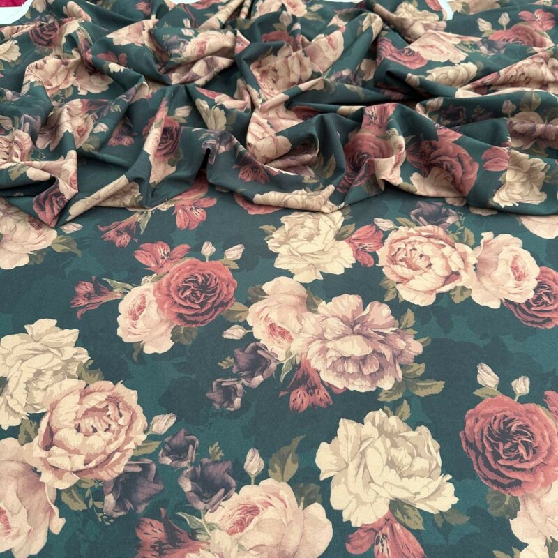 Tecido Estampado Viscoseda 410 - Atacado