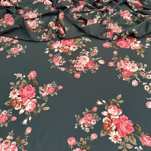 Tecido Estampado Viscoseda 411 - Atacado