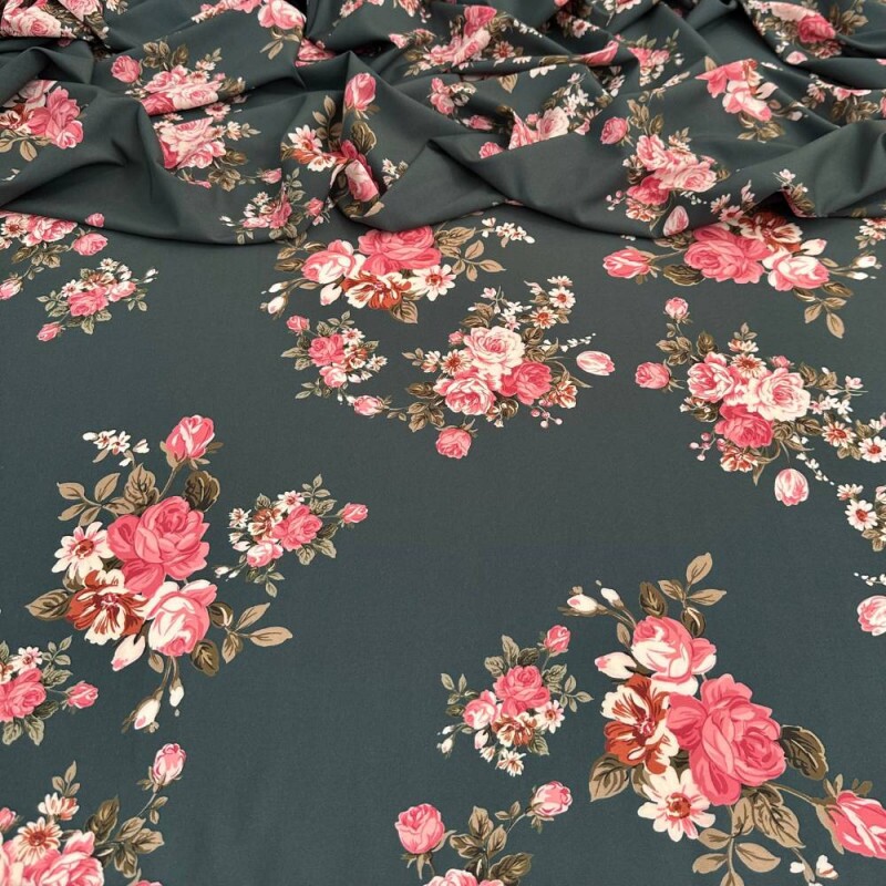 Tecido Estampado Viscoseda 411 - Atacado