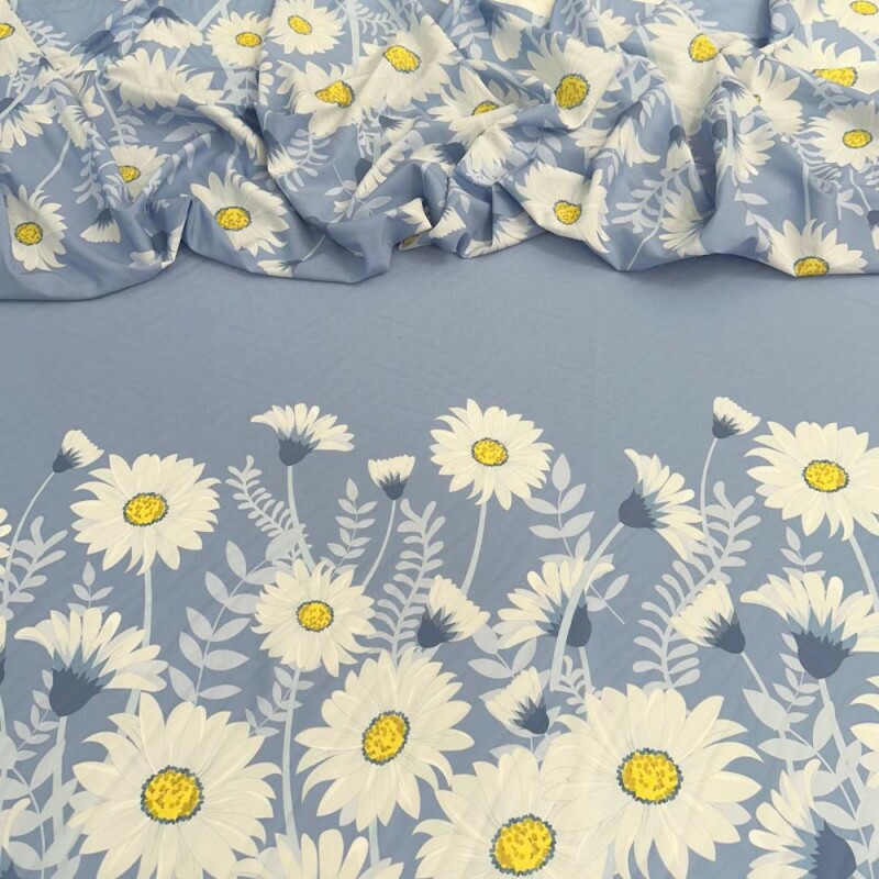 Tecido Estampado Viscoseda 413 - Atacado