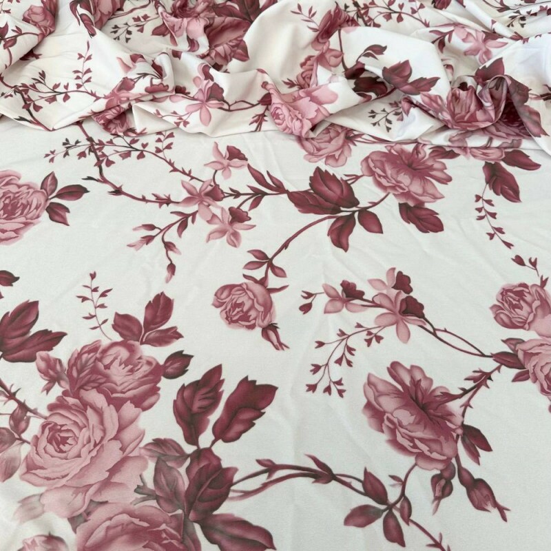 Tecido Estampado Viscoseda  421 - Atacado