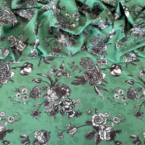Tecido Estampado Viscoseda  515 - atacado