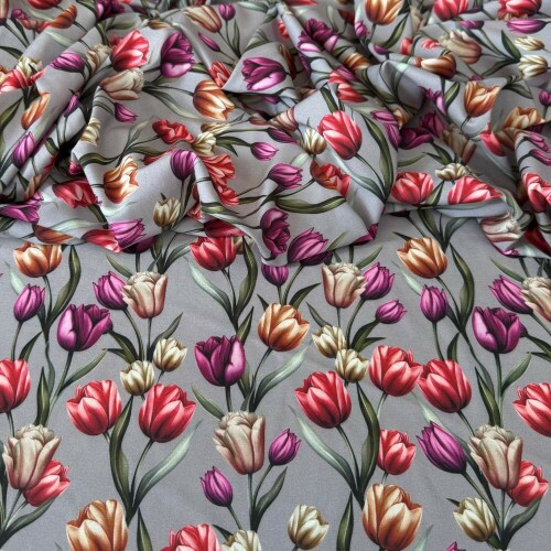 Tecido Estampado Viscoseda  610 - atacado