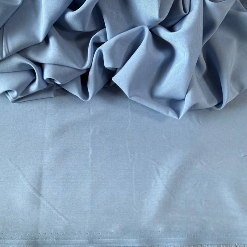 Tecido Viscoseda - Azul Bebê