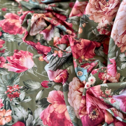 Tecido Estampado Crepe Evolve 260