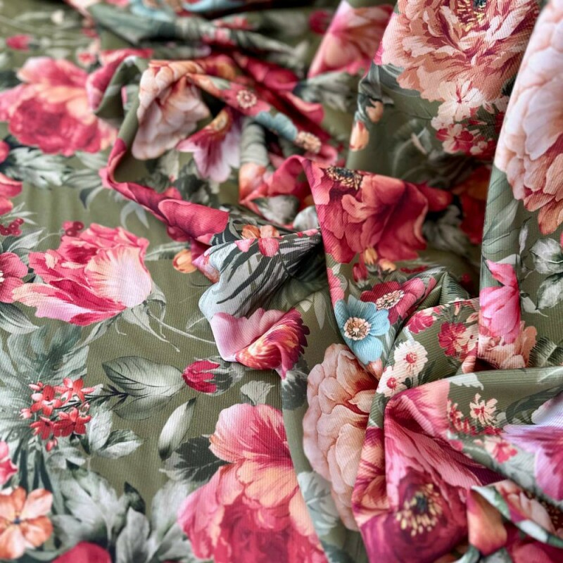 Tecido Estampado Crepe Evolve 260