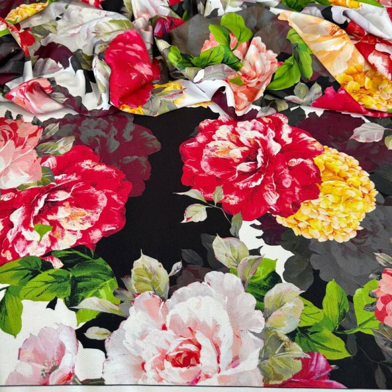 Tecido Estampado Crepe Evolve 265