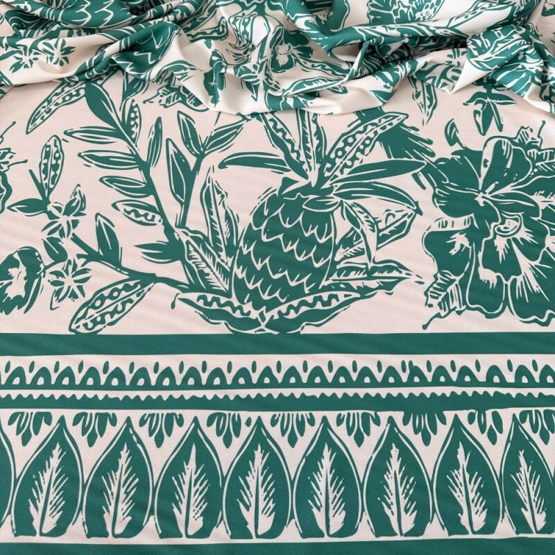 Tecido Estampado Crepe Evolve 233 - atacado