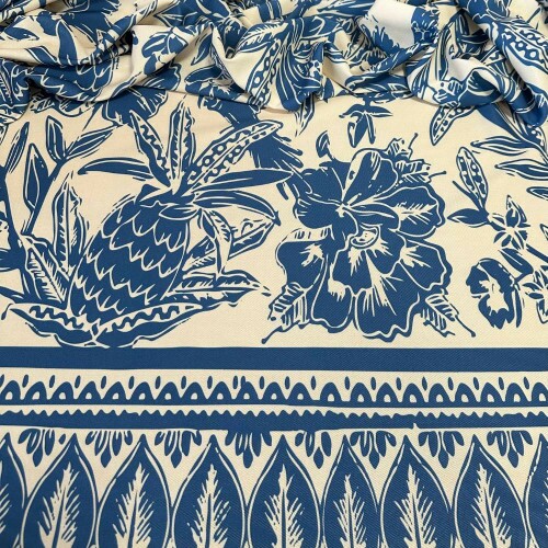 Tecido Estampado Crepe Evolve 238