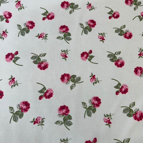 Tecido Estampado Crepe Evolve Rosas Tecido Estampado Crepe Evolve Rosas