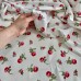Tecido Estampado Crepe Evolve rosas pequenas