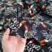 Tecido Estampado Crepe Evolve tucanos pequenos - atacado