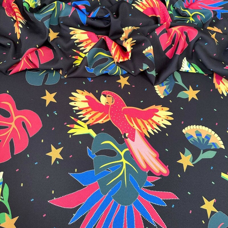 Tecido Estampado Crepe Evolve 230