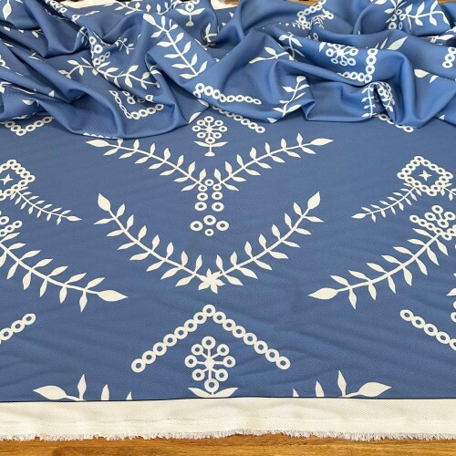 Tecido Estampado Crepe Evolve 231 - Atacado Tecido Estampado Crepe Evolve 231 - Atacado