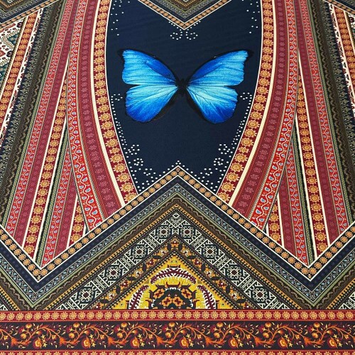 Tecido Estampado Crepe Evolve 232 - Atacado Tecido Estampado Crepe Evolve 232 - Atacado