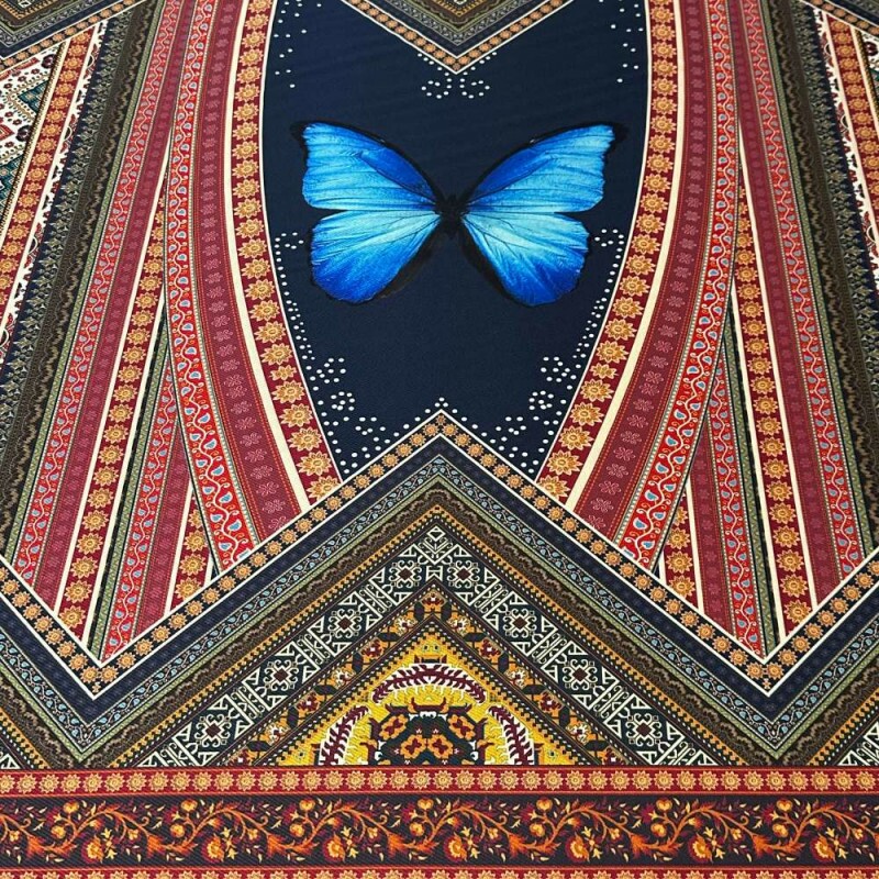 Tecido Estampado Crepe Evolve 232 - Atacado