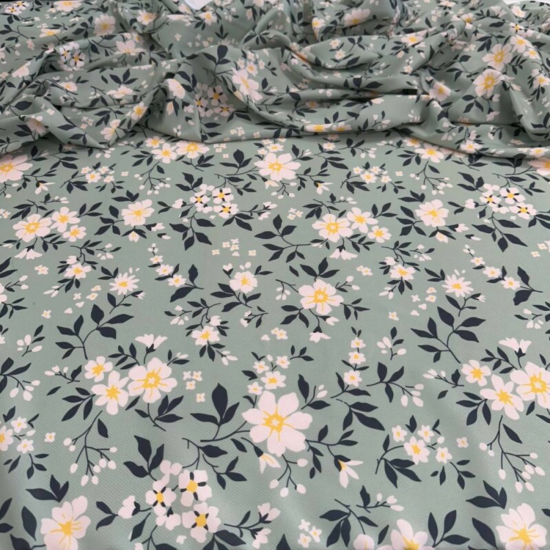 Tecido Estampado Crepe Evolve 212 - Atacado