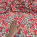 Tecido Estampado Crepe Evolve araras coral