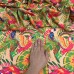 Tecido Estampado Crepe Evolve araras e folhagem2