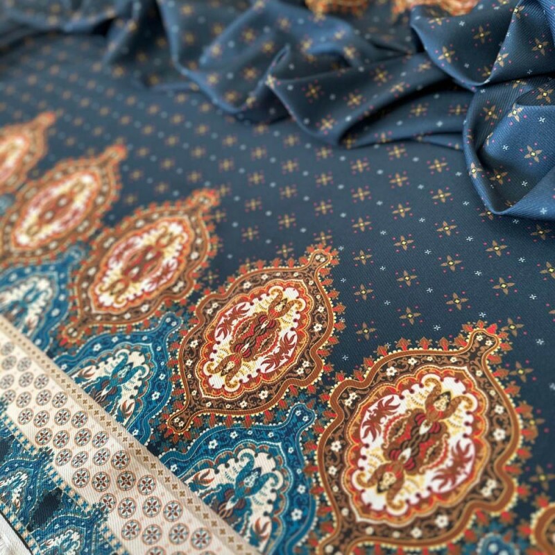 Tecido Estampado Crepe Evolve 245 - Atacado