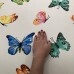 Tecido Estampado Viscose eco premium borboletas 