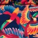 Tecido Estampado Crepe Evolve tucanos 