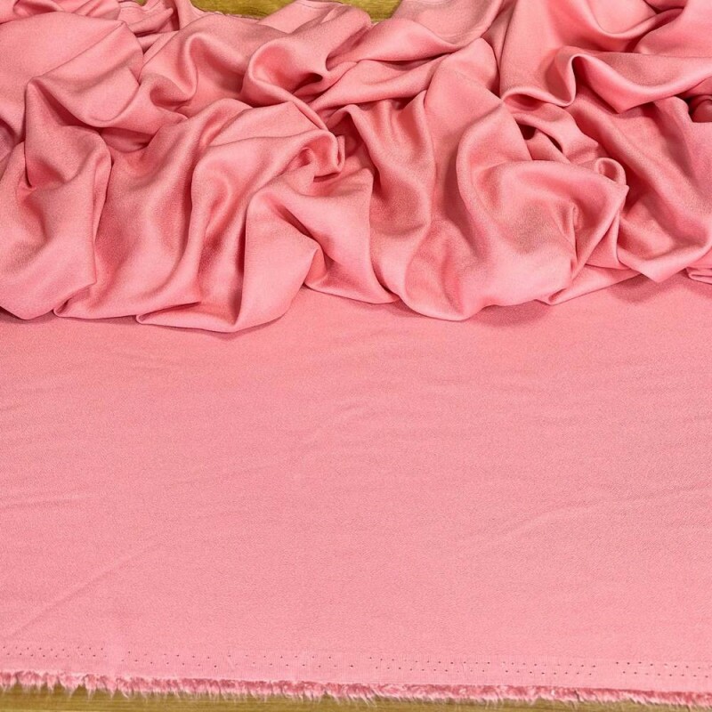  Tecido Viscose Supreme Lisa Rosa Flamingo 