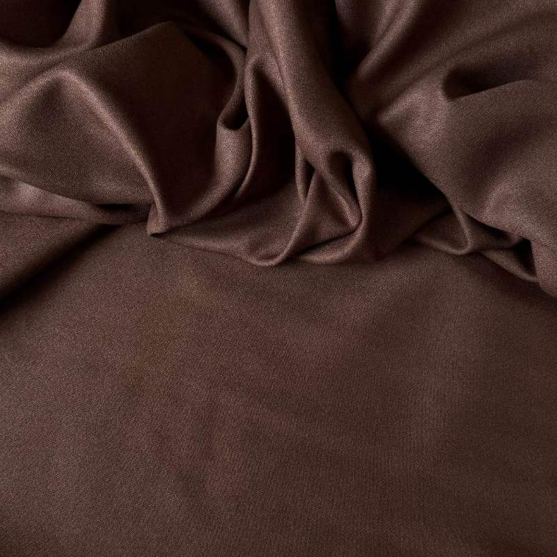 Tecido Viscose Supreme Lisa Marrom Chocolate Tecido Viscose Supreme Lisa Marrom Chocolate