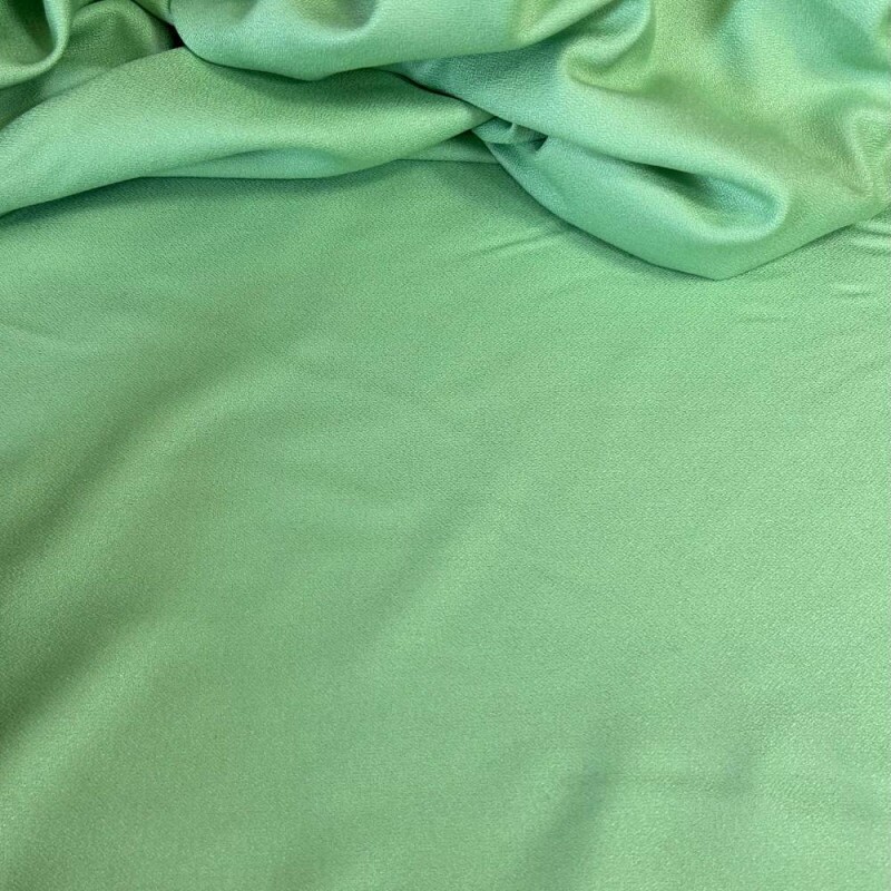  Tecido Viscose Supreme Lisa Verde Erva Doce