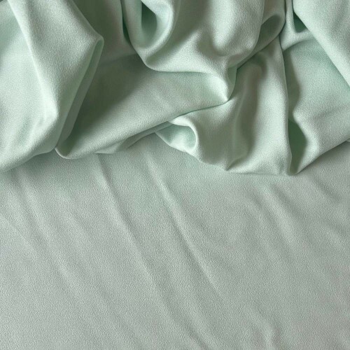 Tecido Viscose Supreme Verde Menta  Tecido Viscose Supreme Verde Menta